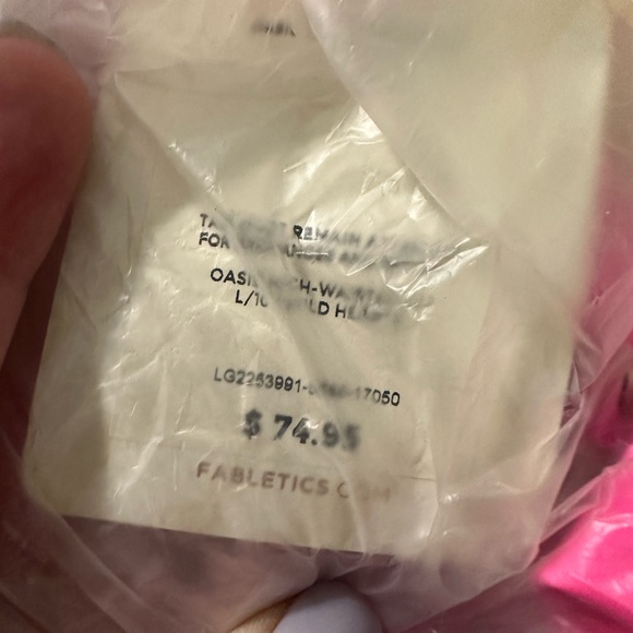 COPY - Fabletics Oasis PureLuxe High-Waisted 7/8 Legging Lg NIP - Picture 6 of 6